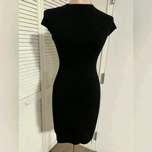 🔥🔥Zara bodycon black  mini dress - Picture 1 of 7
